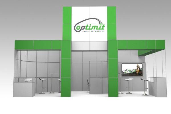 Típus stand látványtervek